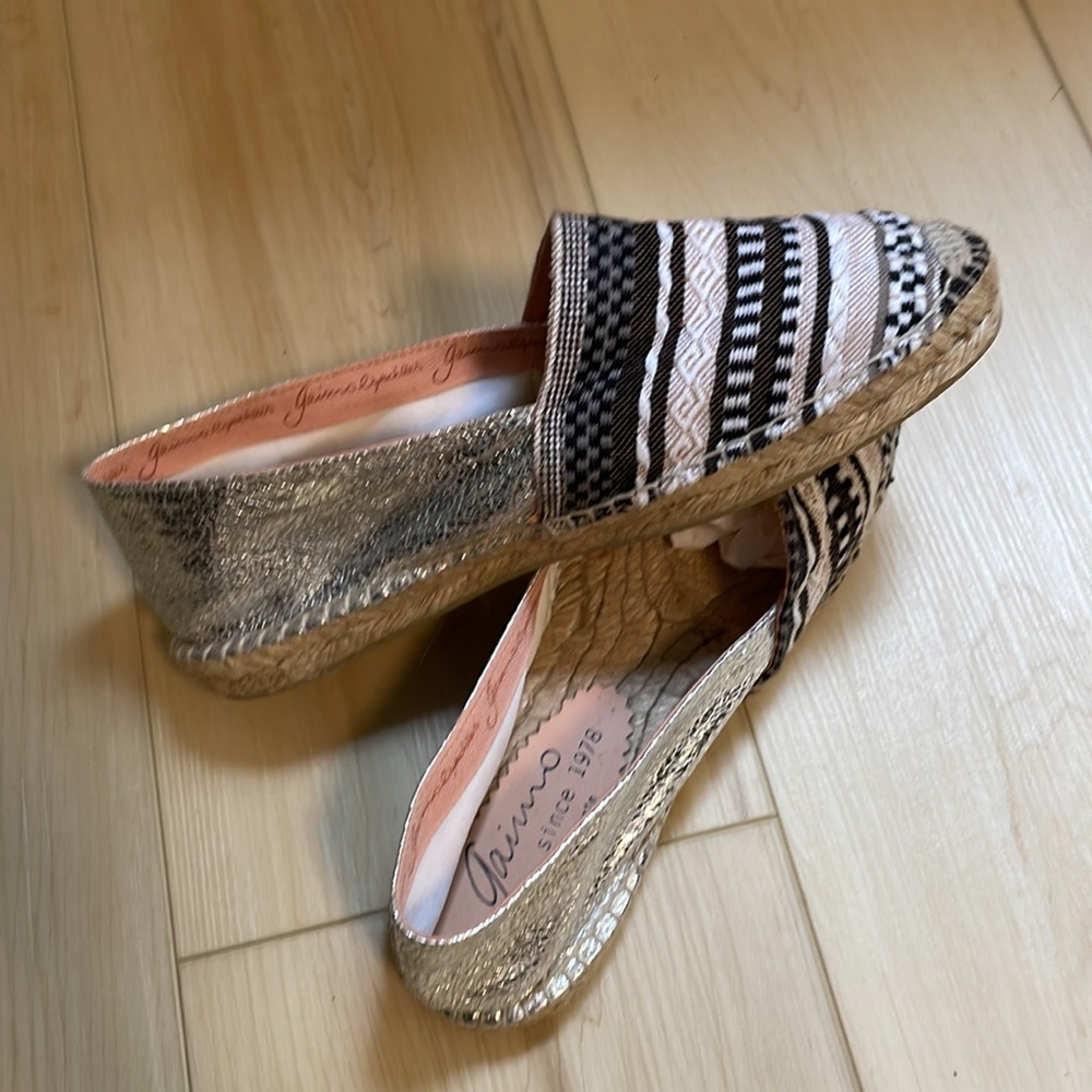 Gaimo espadrilles.  Handmade in Spain. Excellent condition.
